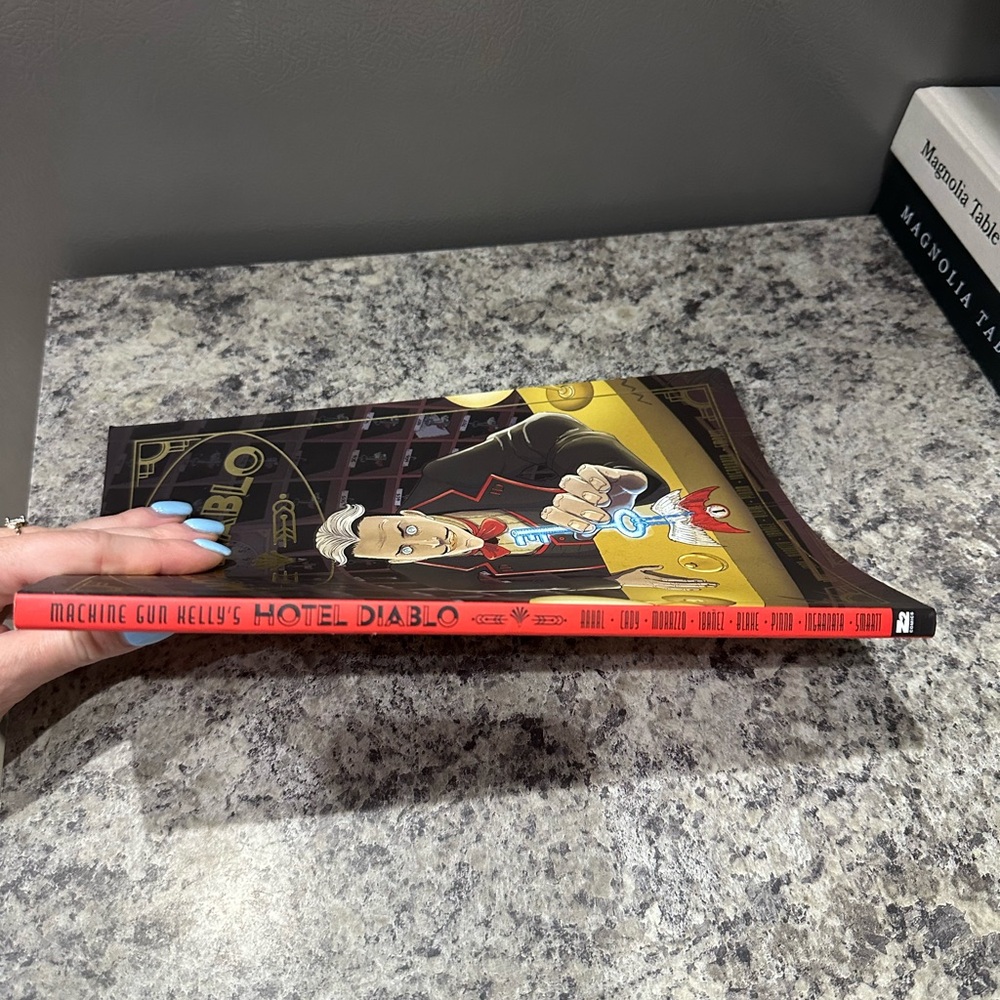 Machine Gun Kelly's Hotel Diablo Comic Book By Colson Baker 2021 Paperback - Picture 3 of 10